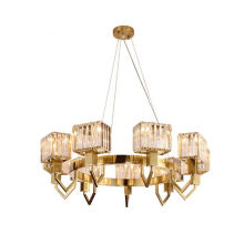 Industrial Modern Tall Chandeliers Luxury Lights Contemporary Crystal Chandelier